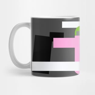 Formula racing driver - Hulk in pink Mercedes Mug